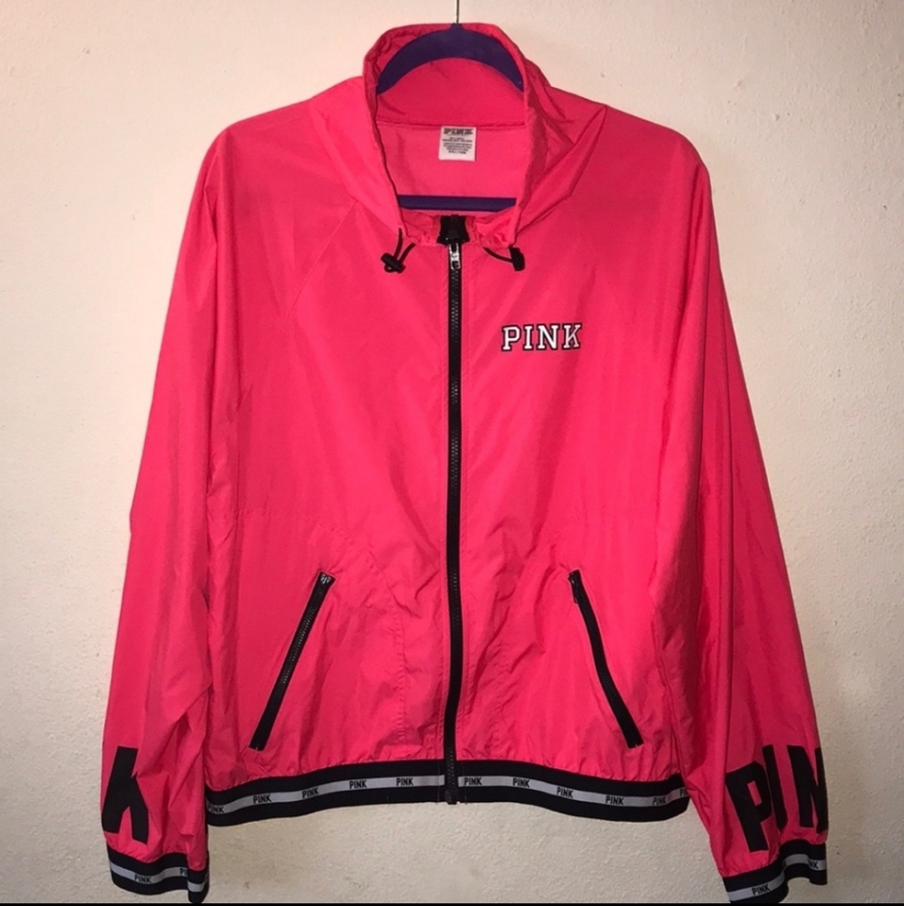 Victoria's Secret PINK Windbreaker/Anorak Jacket size M/L